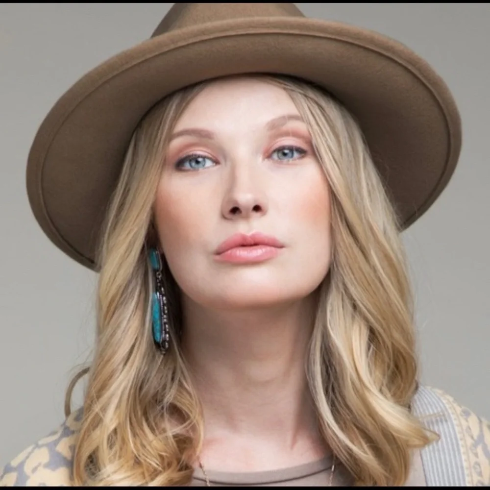 LAST ONE ☝️ Bohemian-Western Style Panama Hat—CAMEL